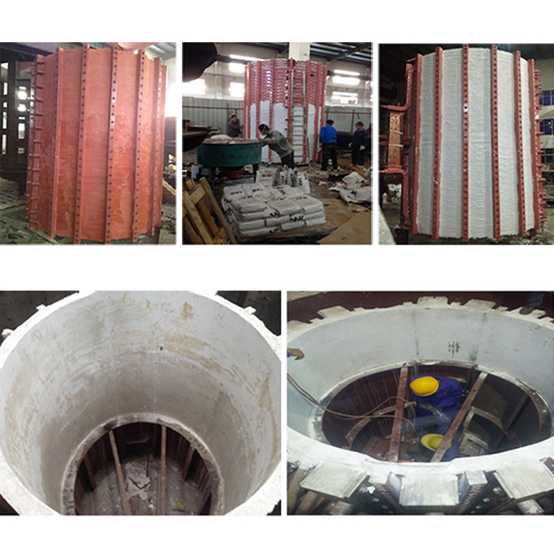 Red Coil Clay for Induction Furnace